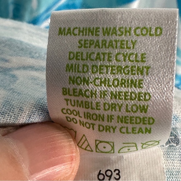 Lilly Pulitzer Windward dress in Sea Ruffles, size M, cotton, spring, summer - Picture 4 of 15